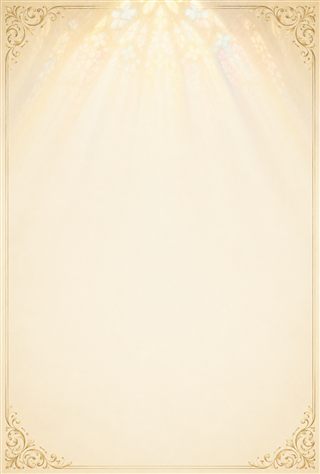 Stained Glass theme — cathedral window light with gold flourishes